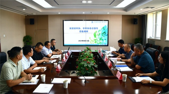 甘肅省科協(xié)領導調研甘肅建科院院士協(xié)同創(chuàng)新基地